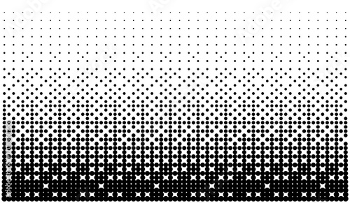 black and white dots,  Gradient Halftone Pixel Backgrounds Dots. Led screen texture dots display light background.TV pixel pattern screen and videowall. Dot RGB TV background. - 1