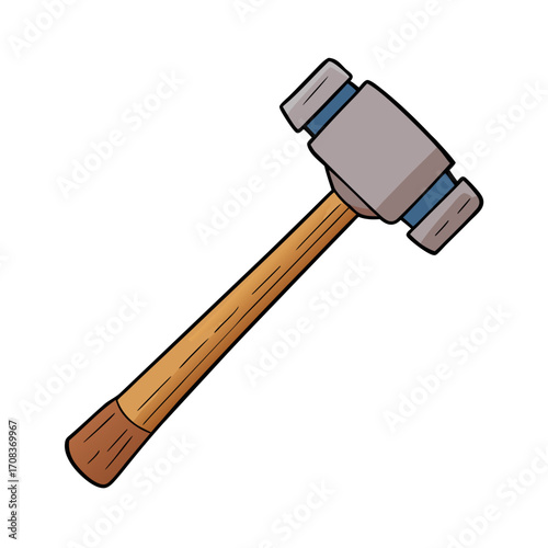 hammer isolated on white
