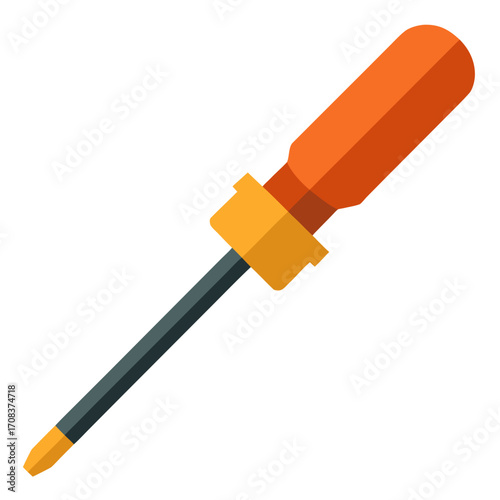 screwdriver isolated on white background