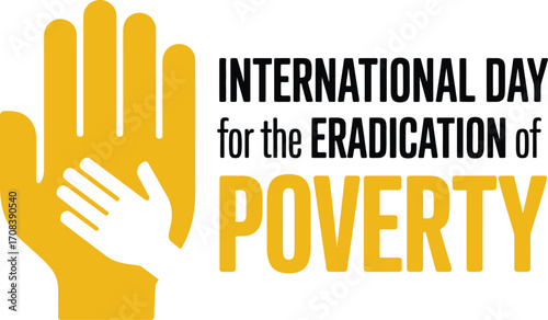 Symbol of hope and support for international day against poverty