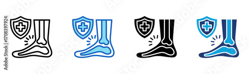 Rheumatology icon Multi Style Vector Illustration