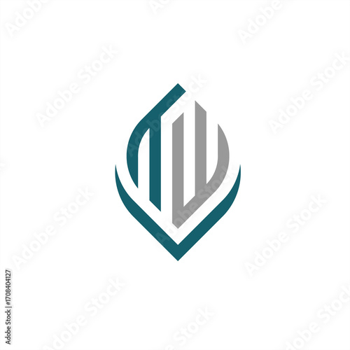 creative TW logo with blue and grey nuances