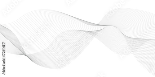 Abstract wave element for design. Digital frequency track equalizer.