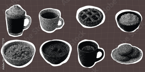  winter food items calection