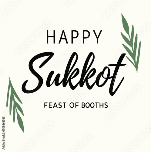 happy sukkot feast of booths