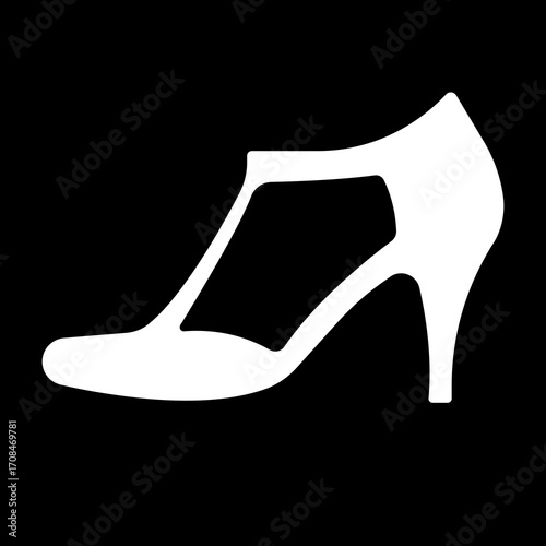 Ladies shoes icon.women's shoes footwear and elegant style and design trends.wedge heels sketch icon line art vector illustration.leather shoes heel icon black and white vector sign.