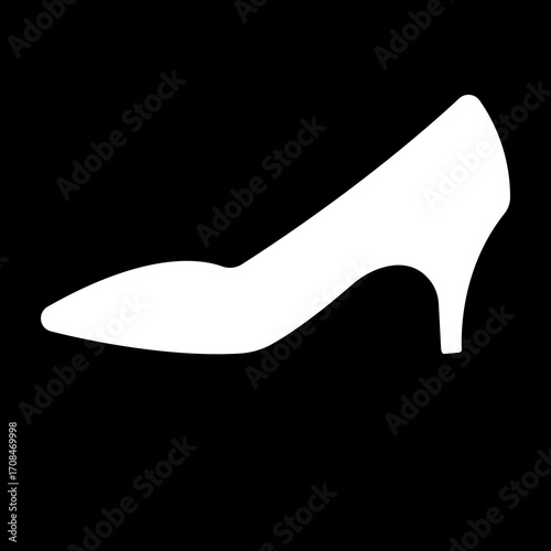 Ladies shoes icon.women's shoes footwear and elegant style and design trends.wedge heels sketch icon line art vector illustration.leather shoes heel icon black and white vector sign.