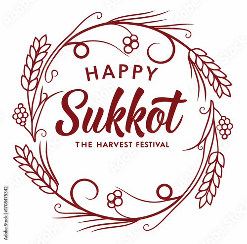 happy sukkot the harvest festival
