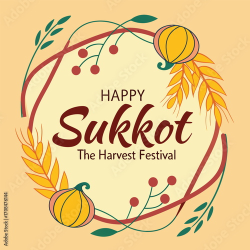 happy sukkot the harvest festival