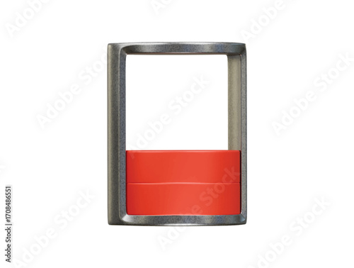 low battery icon 3d illustration render