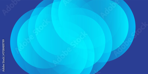 Abstract blue background with diagonal lines. Dynamic shapes composition. Vector illustration