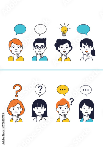 Thinking about problems and finding solutions with people.
