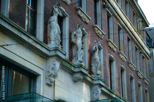 facade of an old building