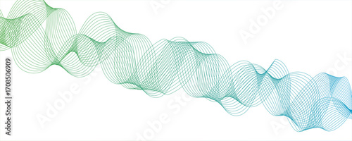Abstract multicolor gradient wave lines vector background, twisted curve lines and blend effect.modern stream wave background and wave curve lines background. Vector business Illustration pattern.