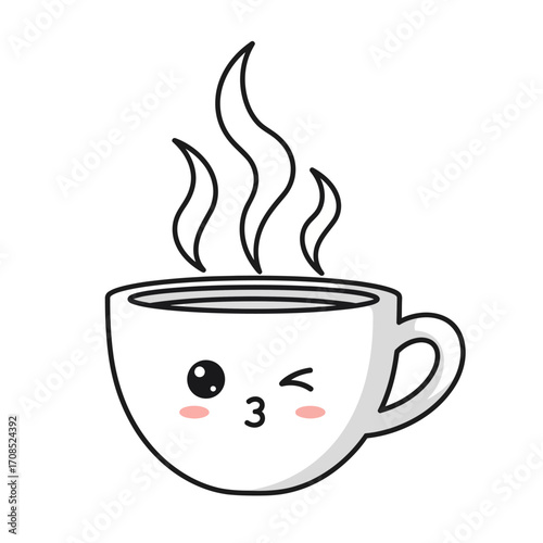 Kawaii Coffee Cup
