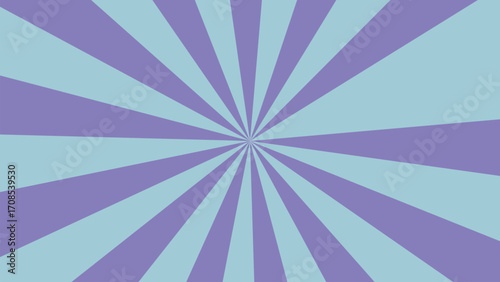 Pastel Purple and Blue Sunburst Radial Background pattern