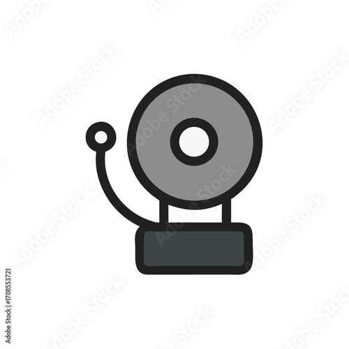 speakers on a white background