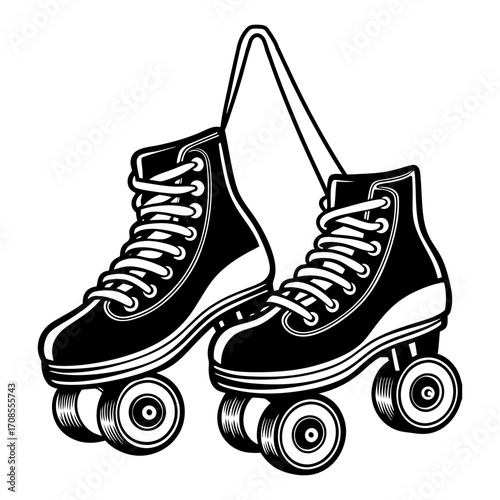 Hanging Roller Skates