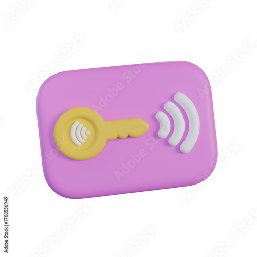 Access Control Key Card with Wireless Technology for Secure Entry and Seamless System Integration and Authentication