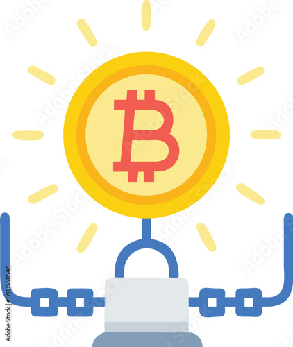 Illustration of a dollar and euro money bag icon with currency symbols for finance and investment