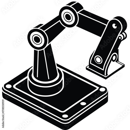 Microscope security equipment: an old computer mouse and a vintage key