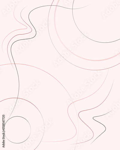 Boho minimal with rose red bold energetic