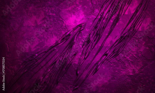 Abstract textured background with vibrant magenta and deep purple hues and subtle light effects