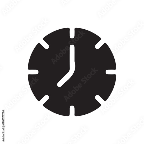 clock face vector illustration