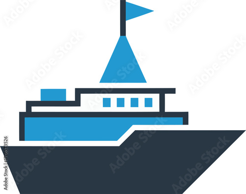 House Vector Illustration, Black and White