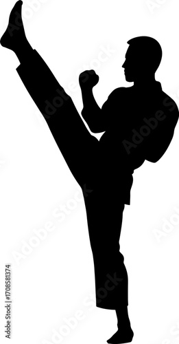 Martial Artist SVG Cut Files for Cricut & Silhouette
