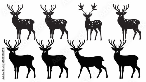 Deer Silhouettes