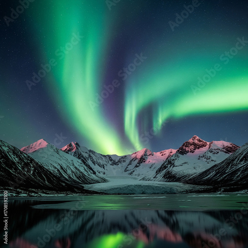 fantasy landscape with mountains