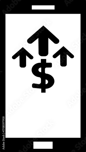 Investment fill icon. Investment, Profit, Asset, Investor, Portfolio, Dividend, Capital, Risk, Inflation icons vector, vector illustration !	