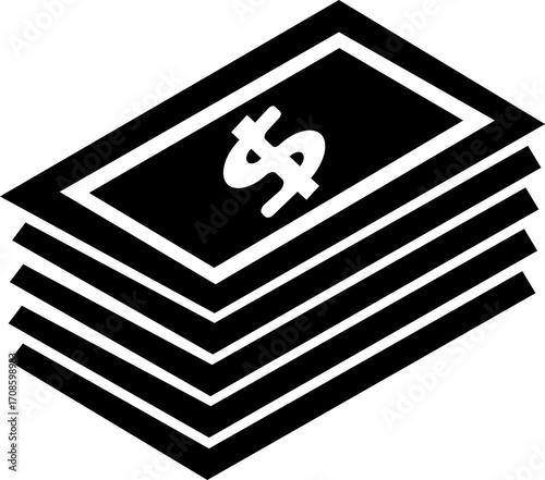 Investment fill icon. Investment, Profit, Asset, Investor, Portfolio, Dividend, Capital, Risk, Inflation icons vector, vector illustration !	