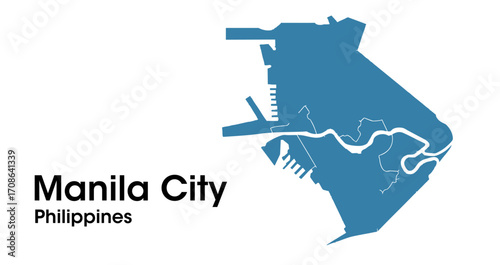 manila city philippines map