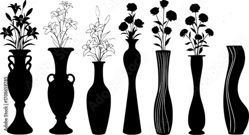 Floor Standing Vase Silhouette