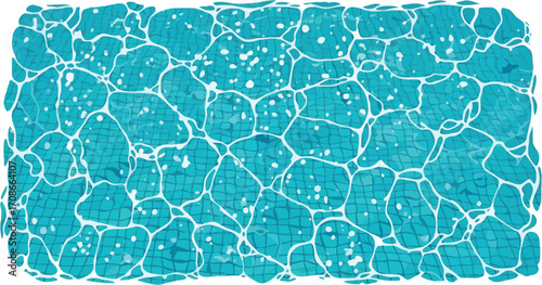 Pool water texture background turquoise water surface