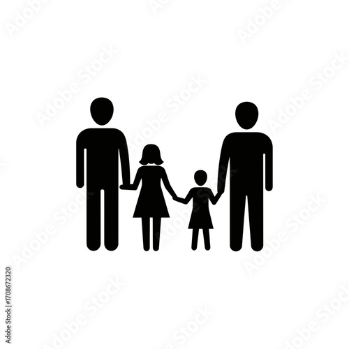 Happy family holding hands, representing unity, love, and connection for modern living