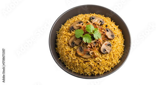 Mushroom Biryani