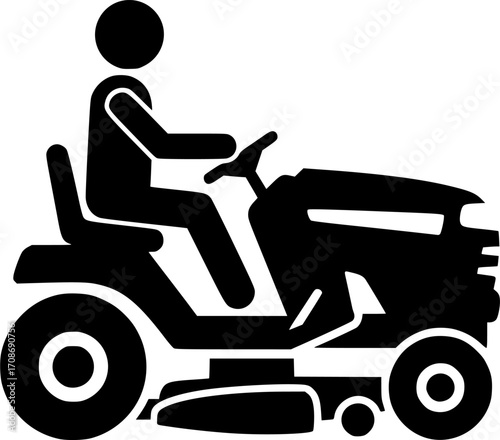 Riding mower silhouette, Riding mower svg, Lawn mower svg, Lawn mower silhouette, Riding mower bundle, Riding mower vector