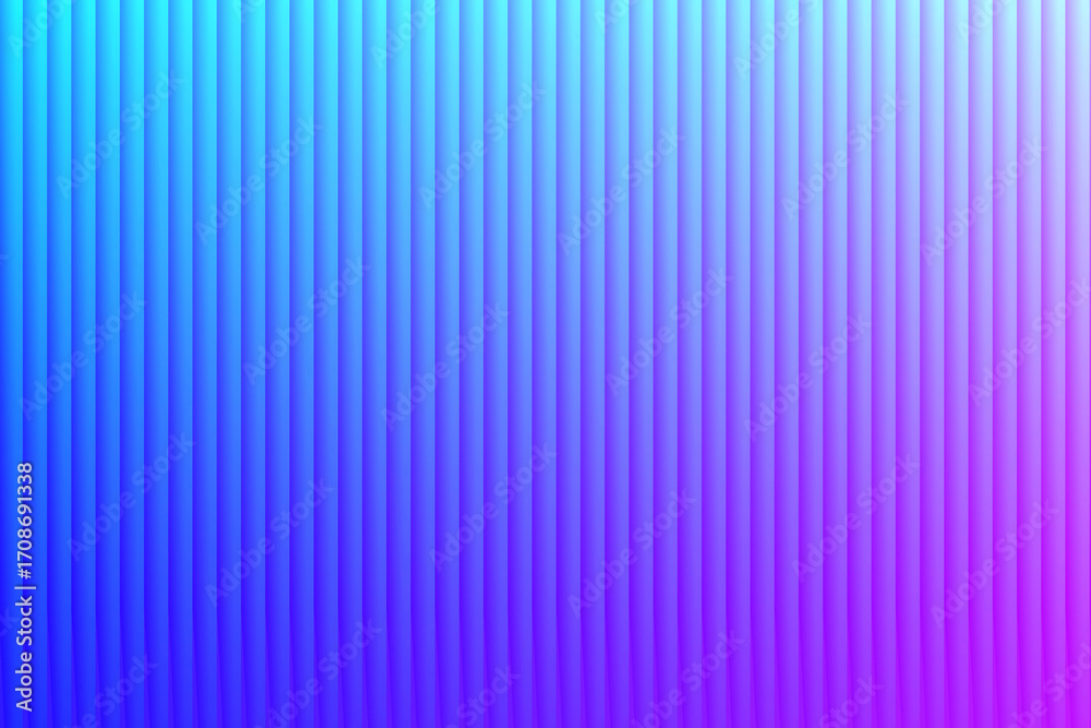 Fototapeta premium Vertical lines with a gradient of blue and purple creating an abstract design element image
