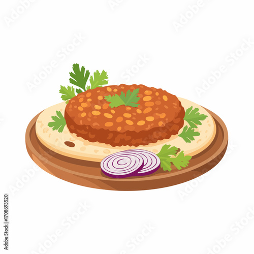 Pljeskavica (Balkan-Burger)
