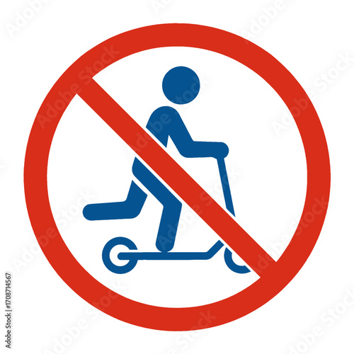 Scooters are banned