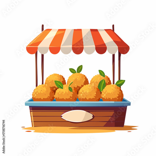Arancini, fritierte Reisbällchen