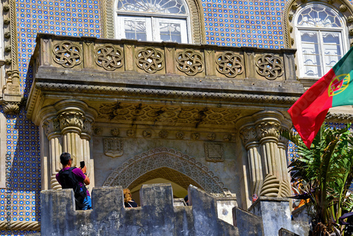 Wallpaper Mural The National Palace of Pena or Castle of Pena Sintra  Lisbon, Portugal Torontodigital.ca