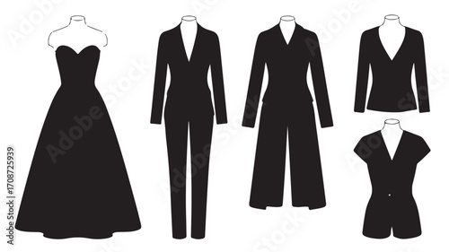 Shop black dress suit romper and top fashion style guide for women clothing online trendy outfits