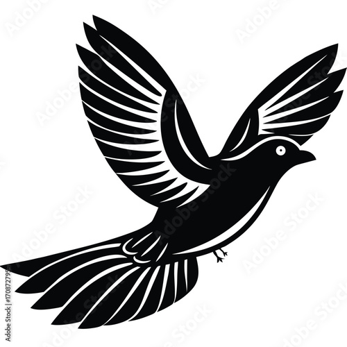 bird in flight vector icon  copy