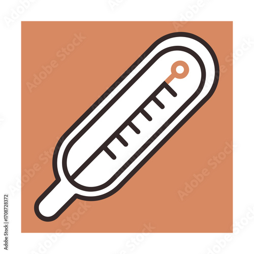 Thermometer outline