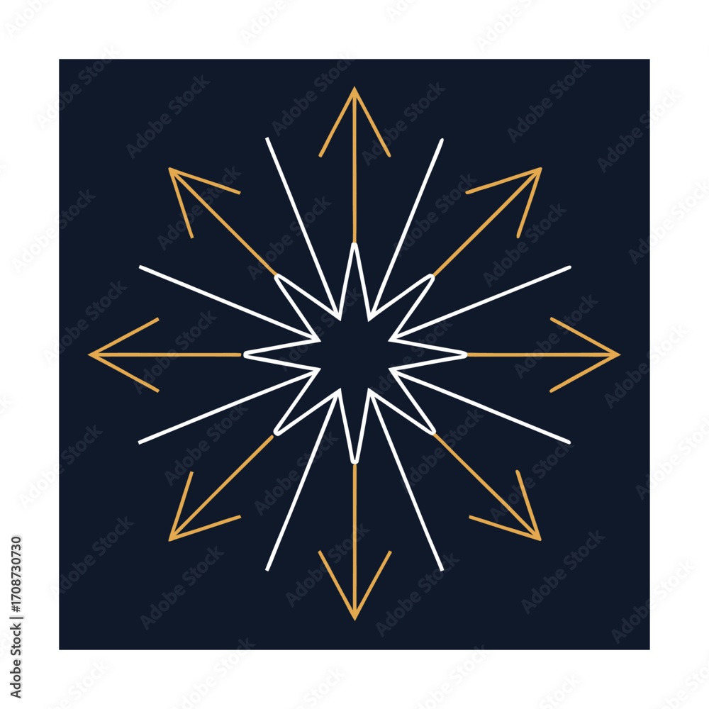Fototapeta premium Starburst burst