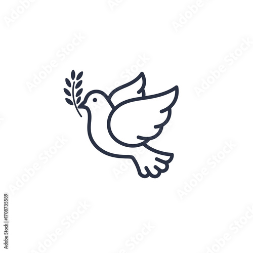 Dove of Peace Symbol of Hope, Serenity, and Tranquility